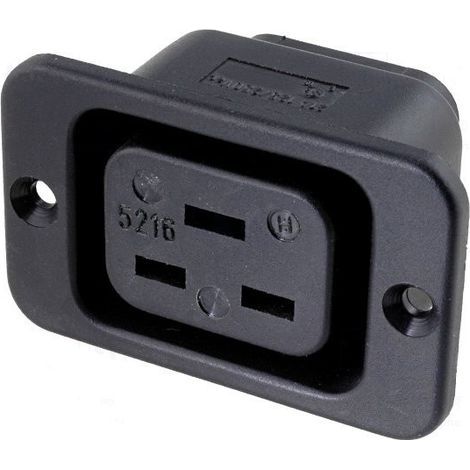Connecteur d'alimentation Iec320 C19 Femelle 16a Chasi Cs-042