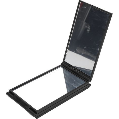 Miroir à 4 faces, pliable et portable, pour le maquillage et la coupe de cheveux à 360 degrés. (1/5)