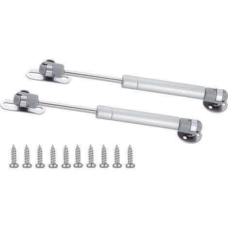 Cyslmuk – Vérins à gaz 60N pour meuble – Lot de 2 – Amortisseurs hydrauliques pour portes armoire – Installation silencieuse et sécurisée (1/5)