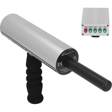 Metalldetektor Aluminium Silber 14 m Tiefe 800 m Reichweite Handgerät Wiederaufladbar für die Gold- und Silbersuche 100–240 V EU-Stecker (1/5)
