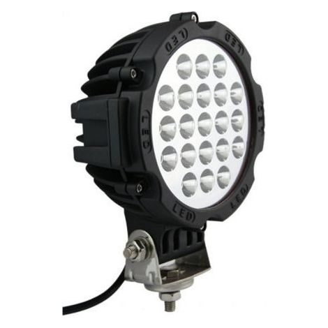 21 LED 63W leistungsstarker LED-Scheinwerfer, Halogen für Jeep, ATV, 4x4 Offroad – gerichtetes Licht