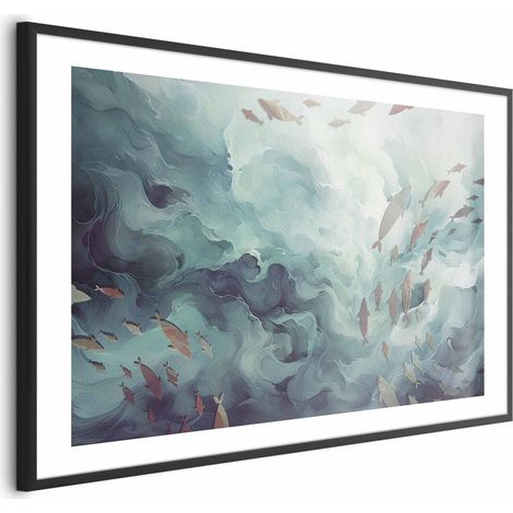Poster – Fische im Ozean (1/4)