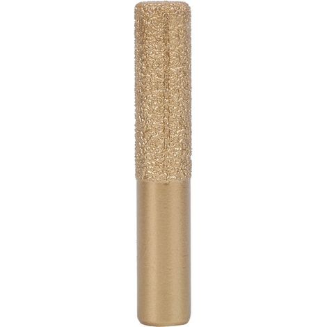 Foret diamant pour marbre et quartz, tige droite dorée, 12,7 × 13,5 mm, longueur 75 mm (1/5)