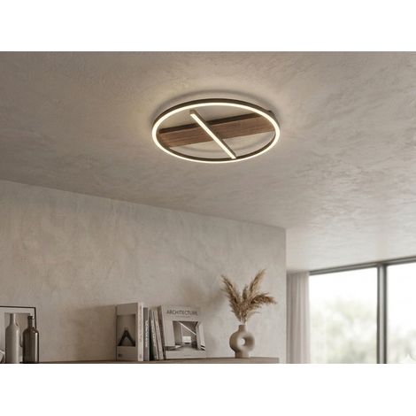 LED Deckenleuchte AZIMUTH 3 Lichtfarben einstellbar inkl. Tageslichtweiß, Ø 50cm