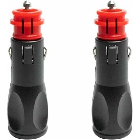 Zigarettenanzünderstecker, Zigarettenanzünderadapter, Zigarettenanzünderstecker, Stecker für europäische 12V-Zigarettenanzünderadapter - 2 Stk. (1/5)