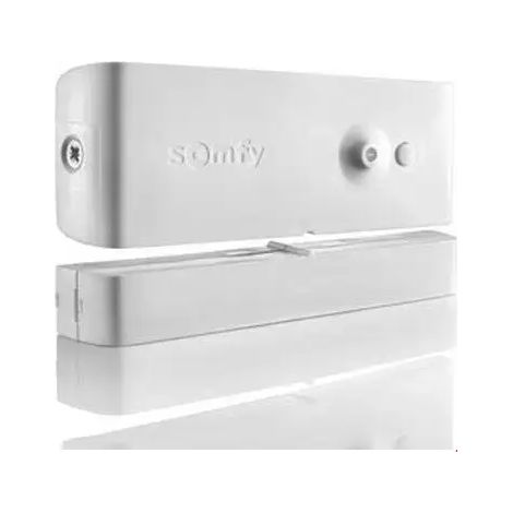 1875056 – Détecteur d'ouverture sans fil – Alimentation par batterie – Compatible avec systèmes Somfy – Installation rapide et facile