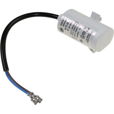 CONDENSATEUR DE DEMARRAGE 4 ΜF POUR REFRIGERATEUR WHIRLPOOL - 481212028039 (1/3)