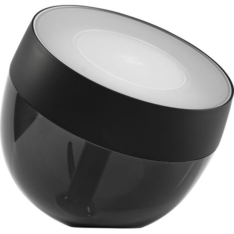 Hue Iris Lampada connessa nera design elegante 20 cm