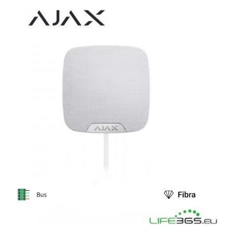 Ajax Superior HomeSiren Fibra white - Sirena da interno bianca