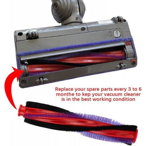 225mm Brosse Rouleau pour Aspirateur Dyson DC62 SV03 Rouleau Brosse lectrique de Remplacement pour Aspirateur Sans Fil Pices (1/5)
