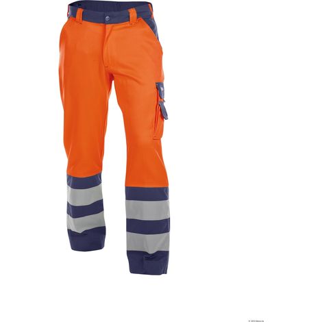Dassy Warnschutz Bundhose Lancaster PESCO74 Gr. 94 orange/dunkelblau (1/3)
