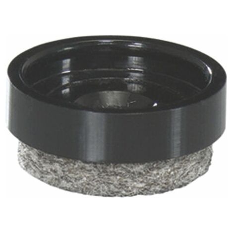 Wagner QuickClick Einsatz Möbelgleiter ULTRASOFT zum Aufdrücken ø 20mm, schwarz, 4 Stück
