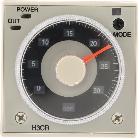 Relè temporizzatore regolabile H3CR-A a 11 pin, 100-240 V CA, 100-125 V CC, 0,5S-300H