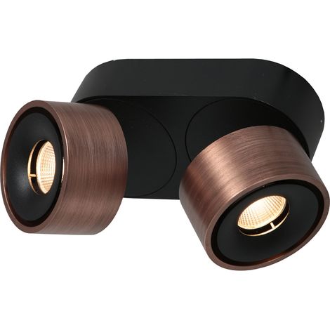 Mexlite - foco - Fez Black - bronce - metal - foco de superficie (1/4)
