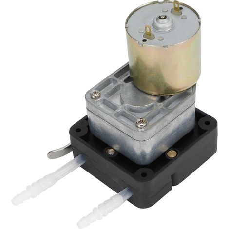 Pompe péristaltique à haut débit, tête de pompe de microdosage anticorrosion avec moteur à engrenages 12 V CC (1/5)