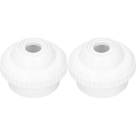 2 buses de refoulement, buses de sortie avec ouverture de 1,5 pouce, accessoires de piscine, buses à filetage mâle pour piscines (1/5)