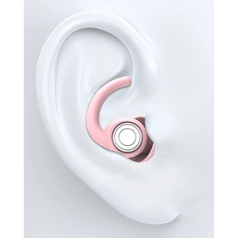 bouchon D'oreille Pour Dormir Anti Bruit, 2 Pairesl Bouchons D'oreilles Rutilisables Et Lavables, Bouchon Oreille Silicone Antibruit Pour Sommeil, (1/5)