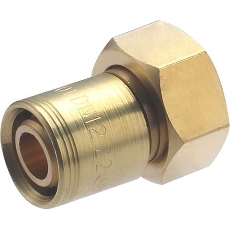 Raccord femelle écrou libre à glissement pour tube PER NOYON & THIEBAULT Ø12 - F12x17 (3/8)