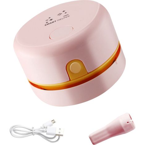Aspirateur De Bureau - Puissance Réglable 10000 Tr/Min - USB Rechargeable - Pour Clavier Table Comptoir - 1 Pièce (1/5)