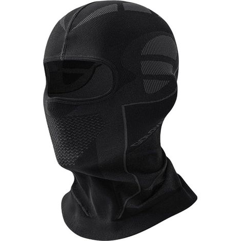 Casque thermique de moto, noir/gris, tour de tête 42 cm, 1 pièce, masque de ski pour sports de plein air, équipement de tête pour la conduite. (1/5)