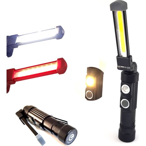 MINIUSBWIEDERAUFLADBARELEDCOBMAGNETISCHELICHTARBEITSLAMPETE-B0097
