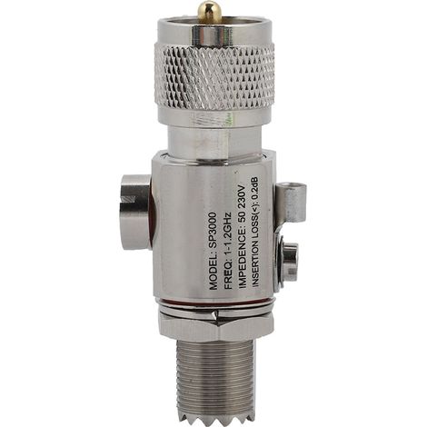 Parafoudre UHF M vers UHF-F 1-1.2 GHz pour Protection Foudre et Surtension Toutes Bandes (1/5)