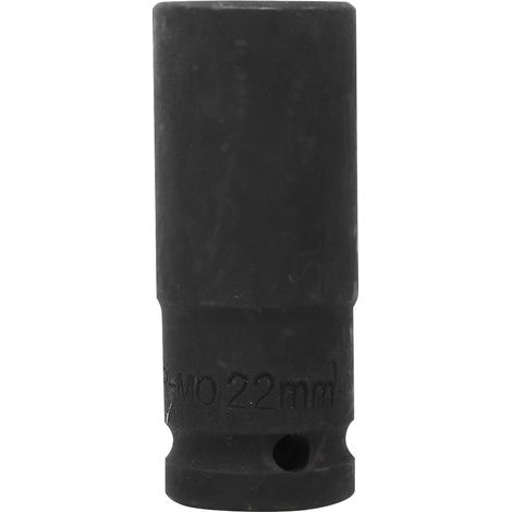 Douille À Choc Hexagonale 42mm - Acier Chrome Molybdène 80mm - Pour Clé À Chocs Carrée - Outil Anti-Explosion - Lot De 1 (1/5)