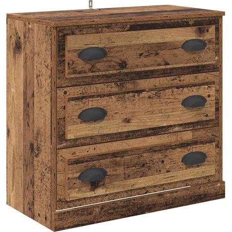 Sideboard Old Wood 70 x 35.5 x 67.5 cm Engineered Wood vidaXL (1/5)