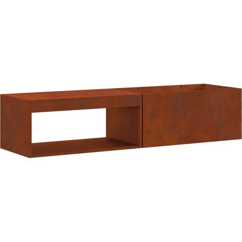 Maison Exclusive - Focolare Marrone 160 x 45 x 35 cm Acciaio