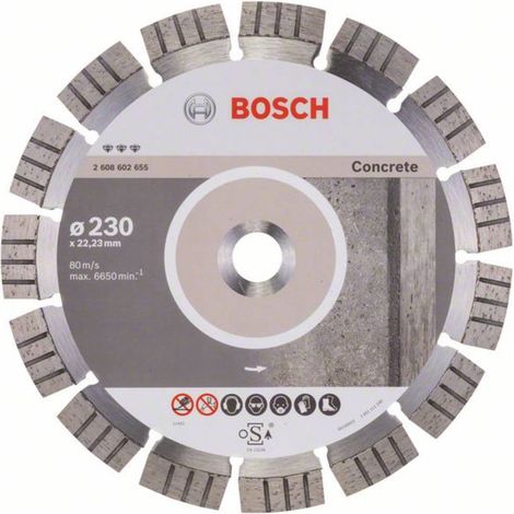 DISCO DIAMANTATO PRO CONCRETE BOSCH D.230mm 2608602655