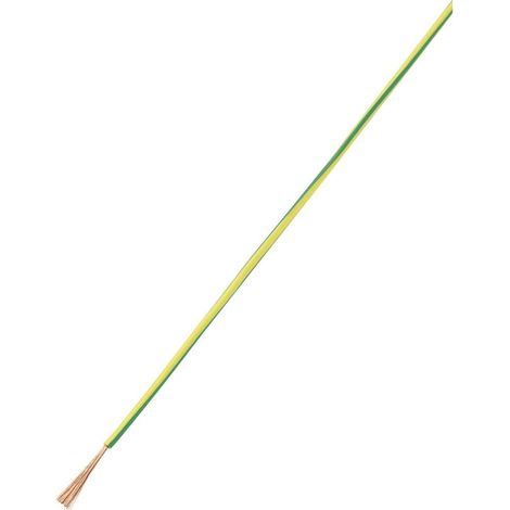 TRU COMPONENTS 1571022 Fil de câblage LiFY 1 x 0.75 mm² vert, jaune 100 m (1/2)
