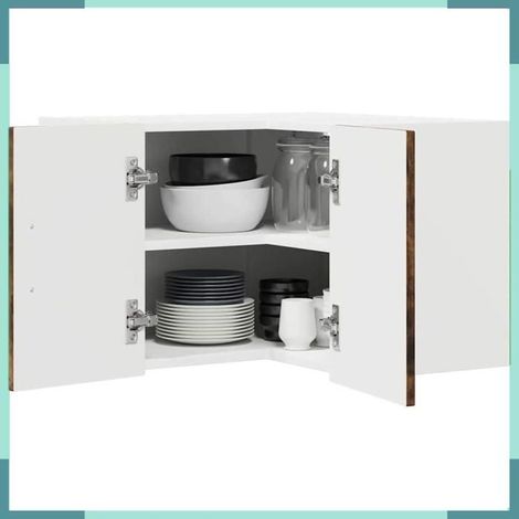 884609 Armoire de cuisine Kalmar Chêne fumé 57 x 57 x 40 cm (1/5)