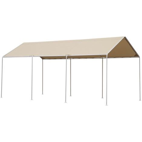 GAZEBO 'MAURITIUS' mt 3 x 6 x h. 2,8 - telo ecru