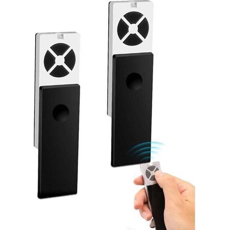 Lot de 2 émetteurs portatifs 433 MHz pour TX2EV TX4EV TX2EVS TX4EVS TX2REV TX4REV TX4UNI TX4UNI TX4RUNI TX4UNIS, 4 canaux, Rolling Code, ouvre-Porte de Garage télécommande (1/4)