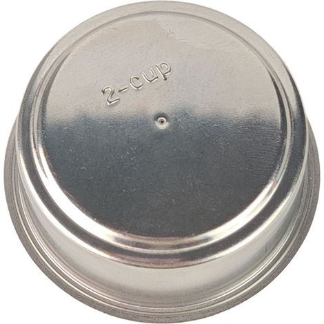 Filter holder for coffee machine, semi-automatic espresso machine, filter holder, stainless steel coffee filter holder, 51 mm. (1/4)
