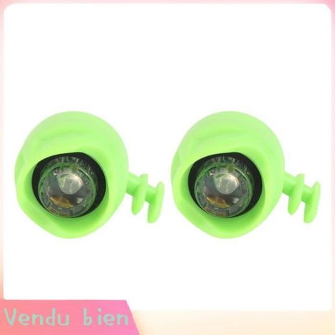 Garosa Mini lampe de randonnée For 2PCS Mini Shoe Headlights Outdoor Sport Shoe Lamp For Hiking Camping Built sport lampe Vert (1/5)