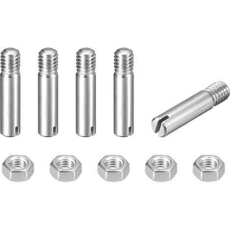 5Pcs Goupille Cylindrique À Fente M4 x 18mm 304 Acier Inoxydable (1/5)