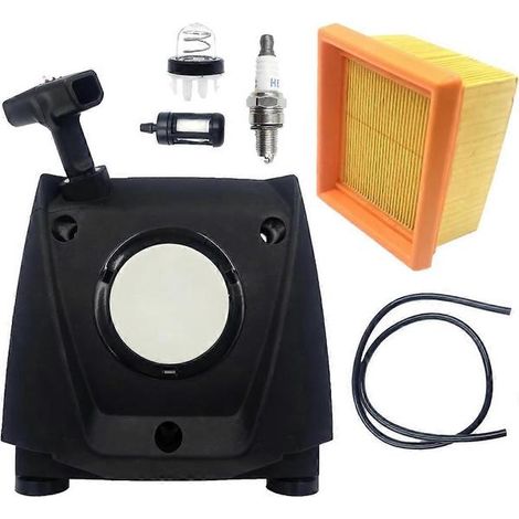 Kit de démarrage à rappel complet pour Stihl BR800 BR800X 4283-190-4001 avec filtre à air et souffleur dorsal (1/5)
