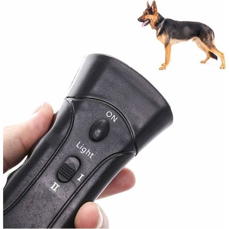Anti Barking Dog, Ultrasonic Anti Barking, 3 in 1 Portable Ultrasonic Dog Repeller-Anti Barking-Dog Training-Anti Static Control-with Wrist Strap-for Outdoor (1/5)