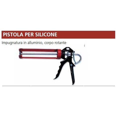 PISTOLA CARTUCCIA SILICONE SIGILLANTE MANUALE 235mm 55mm (1/5)