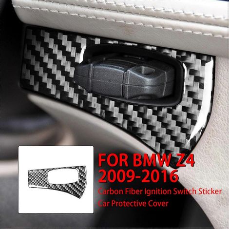 Autocollants en fibre de carbone pour BMW Z4 E89 (2009-2016) - Cache-contacteur d'allumage - Accessoires auto - Livraison directe (1/5)