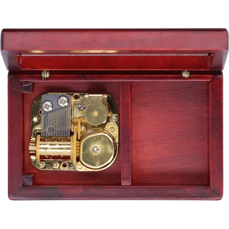 Boîte à musique en bois avec miroir pour bijoux - Coffret cadeau décoratif inspiré du Voyage de Chihiro (1/5)