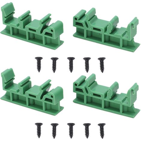 Support de montage sur rail DIN KPRH-175 pour installation de circuit imprimé, vendu par deux. (1/5)
