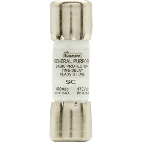 Eaton BK/SC-15 BUSS SC FUSE CLASS G BK/SC-15 Sicherungseinsatz 15 A 600 V/AC, 170 V/DC Inhalt 1 St (1/2)