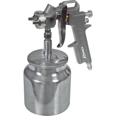 Pistolet à Peinture par Succion - Godet Inférieur - Précision et Facilité de Utilisation - D-Work