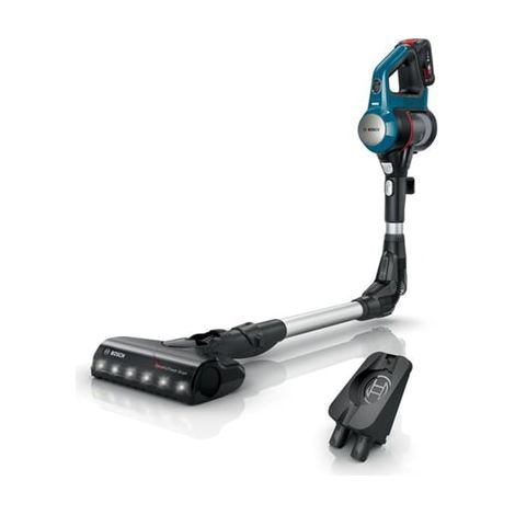 Bosch – Aspirateur balai sans fil 18V – Autonomie 35 min – Moteur à induction 10 ans – Filtration 99.9% – Brosse motorisée LED