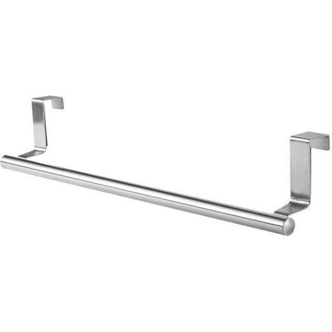 Porte-Serviettes de Salle de Bain Porte Torchon Cuisine Accroche Torchon Porte Serviette pour Porte sans Perçage Porte-Serviettes de Cuisine (1 Pièces,23×6.2cm) (1/5)