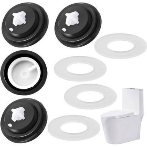 Lot de 4 membranes pour robinet à flotteur SIAMP à faible alimentation + 4 joints de valve de chasse d'eau, flotteur de chasse d'eau pour l'entretien de la chasse d'eau. (1/4)