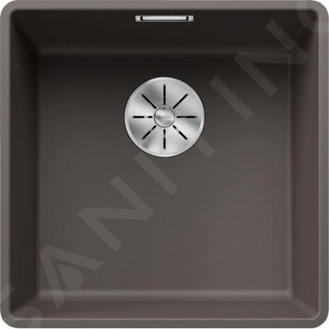 Blanco Subline 400 - Évier en silgranit, 427x427 mm, InFino, gris 527348 (1/3)