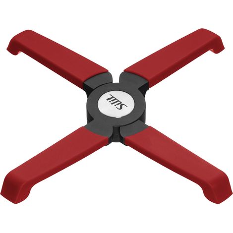 Dessous de Plat Pliable 18,2 x 3,6 cm Plastique Magnétique Gain de Place Soucoupe pour Casseroles et Poêles Plat à Four Chaud (1/5)